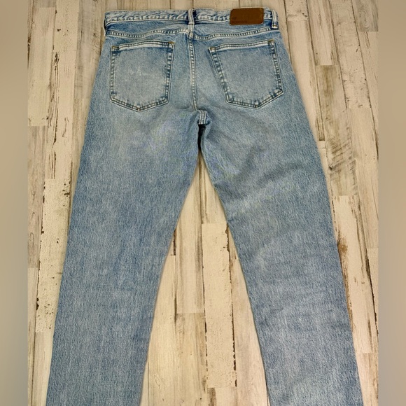 Gap Slim Taper Mid Rise Women Jeans - Size 32x36 (33x36) - Picture 12 of 13